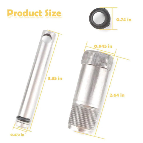 Vertical Jack Oil Pump Core 67mm For 32 Ton 50 Ton And 100 Ton Hydraulic Jacks Heavy Duty Metal Cylinder Piston Plunger Replacement Part Delivers Smooth Pump Action And Reliable Maintenance For Professional And DIY Use