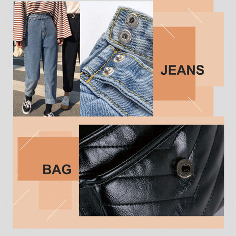 Leather Snap Fasteners Kit 12 Set 15mm Metal Snaps With Four Install Tools Rivets And Snaps For Clothing Jeans Jackets Bracelets