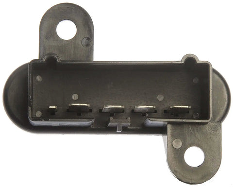 Direct Replacement HVAC Blower Motor Resistor For Select Jeep Models By Dorman 973-025 Restores Full Fan Speed And Climate Control Fixes One Speed Or No Fan Thoroughly Tested For Safe Reliable Performance showing front view