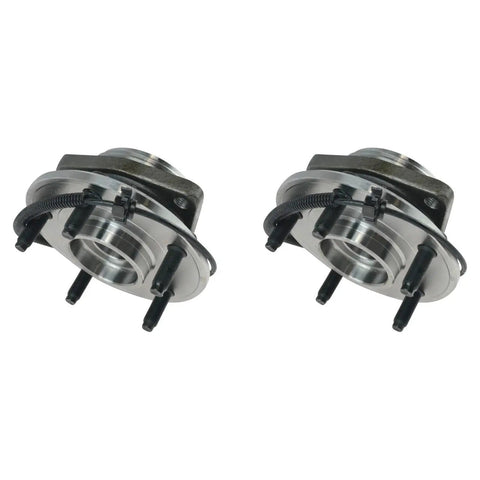 Front Left And Right Wheel Bearing And Hub Assembly Two Piece Set For 2007 2017 Jeep Wrangler JK Direct Fit OE Replacement