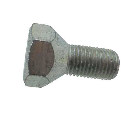 John Deere Original Equipment Wheel Bolt #VG12353, close-up of hex head and threaded shaft, for utility vehicle wheels.