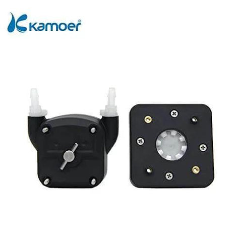 Small peristaltic pump 12V dc motor Kamoer KPHM200 high flow laboratory High-Precision liquid dosing Pump components front view