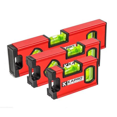 Heavy Duty Magnetic Toolbox Level With V Groove And Dual Readout Vials VPA Certified Kapro 771M Twin Magnetic Tool Level