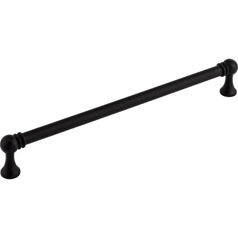 Kara Serene Series Center To Center Handle Cabinet Pull In Honey Bronze Finish, Overall Length 9.44 Inches, side view