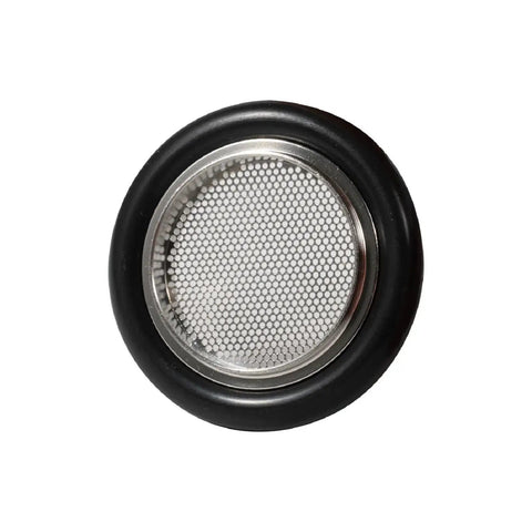 Top Notch Vacuum Flange Filter Screen Bracket For KF25 Vacuum Systems With 40 Mesh SS304 And FKM O Ring, front view