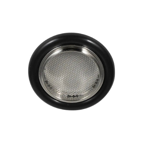 Top Notch Vacuum Flange Filter Screen Bracket For KF25 Vacuum Systems with 40 Mesh SS304 and FKM O Ring, front view