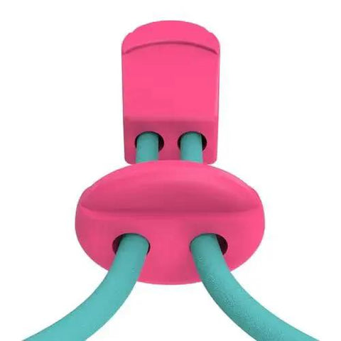 Close-up view of adjustable strap toggle on Sunny G Kids Swim Goggles With Anti Fog Lenses For Ages 3 To 8 UV Protection