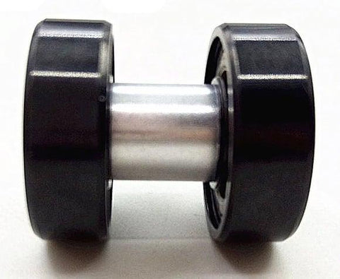 Kit of 8 Stainless Steel Skateboard Bearing with 4 Rigid Spacers - VXB Ball Bearings