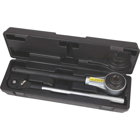 Klutch Torque Multiplier in case with 3/4in input and 1in output, satin finish, 2200 ft-lb max, ideal for mechanical use
