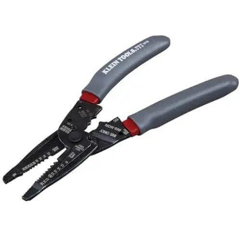 Kurve Wire Stripper Crimper Cutter Multi Tool For 10-26 AWG Solid And 12-28 AWG Stranded Wire with reinforced head, side view