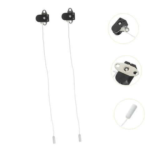 Two Pack Lamp Pull Cord Switch Replacement Rope For Wall Lamps And Ceiling Lights Easy Replacement For Damaged Pull Cords CE Certified