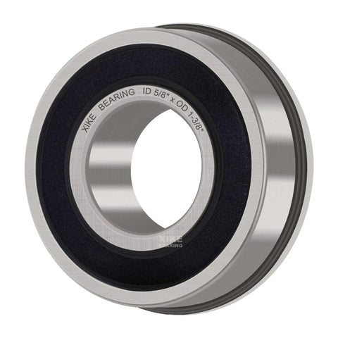 Close-up of a 4 Pack Lawn Mower Wheel Bearing Replacement Kit For John Deere JD AM118315 AM35443 Stens Chrome Steel Sealed Bearings.