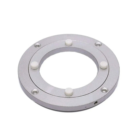 4.5 Inch Lazy Susan Bearing Turntable Bearing With Heavy Duty Aluminum Alloy For Quiet Smooth Rotation Ideal For Kitchen Cabinets