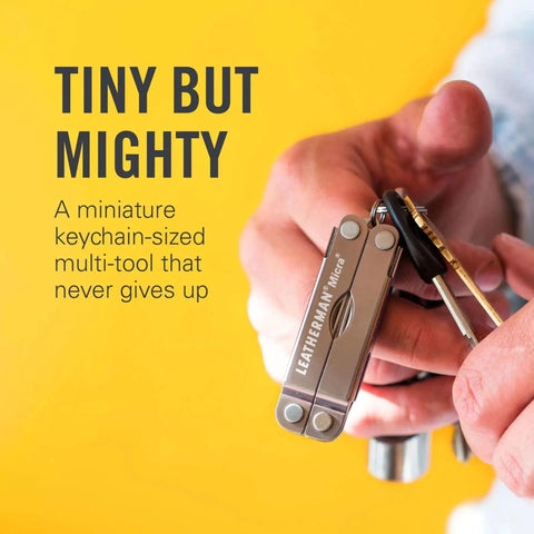 Leatherman Micra - Multi-outils Porte-clés Rouge - Acier Inoxydable - Occasion