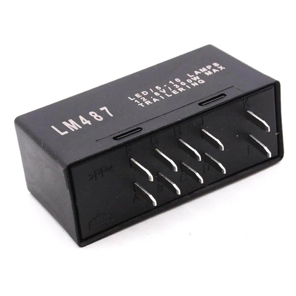LED Flasher Relay Replacement For GM GMT800 10 Pin Tur...