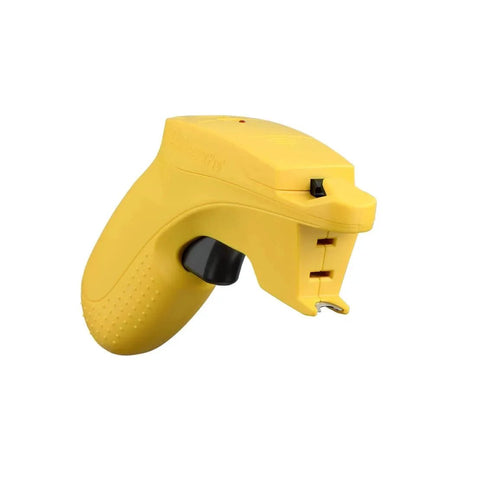 The Complete LED Christmas Holiday Light Set Repair Tool To Fix LED Light Sets, yellow handheld device with bulb puller