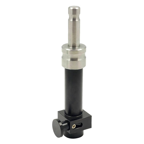 Leica Quick Release Adapter For Snap On Prism Range Pole GPS GNSS RTK Surveying With 5/8-11 Female Thread Stainless Steel
