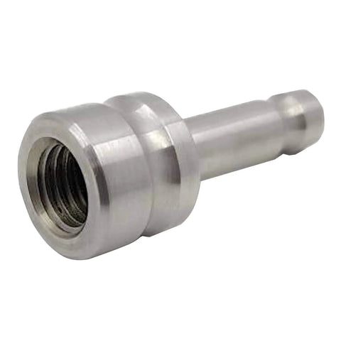 Leica Quick Release Adapter For Snap On Prism Range Pole GPS GNSS RTK Surveying With 5/8-11 Female Thread Stainless Steel Swiss Style