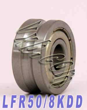LFR50/8KDD 8mm ID x 6mm U-Groove Track Roller Bearing Track Bearing