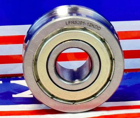 LFR5201-12KDD 12mm ID x 35mm U-Groove Track Roller Bearing Track