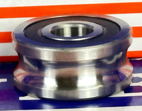 LFR5201-12NPP 12mm ID x 35mm U Groove Track Roller Bearing Track - VXB Ball Bearings