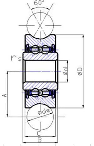 LFR5302KDD 15x47x19 U Groove Track Roller Bearing Track Bearings - VXB Ball Bearings