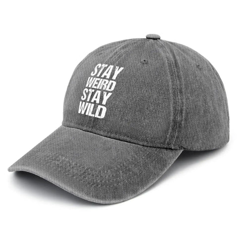 Washed Distressed Baseball Cap For Women With Adjustable Strap Comfortable Fit And Versatile Style In Light Grey, front view