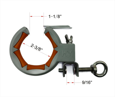 Lightweight Cable Pulling Pulley for Easy Installation of Ethernet, Coaxial, Fiber Optic, and Low-Voltage Signal Cables in Cable Trays, gray nylon composite