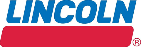 Lincoln logo in blue and red