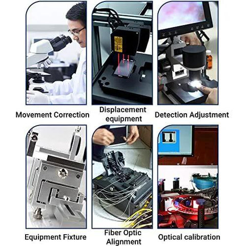 Linear Actuator Manual Sliding Table Stage Kit for 3D Printer CNC Router Aluminum Alloy Rail Guide High Precision Motion Axis in use