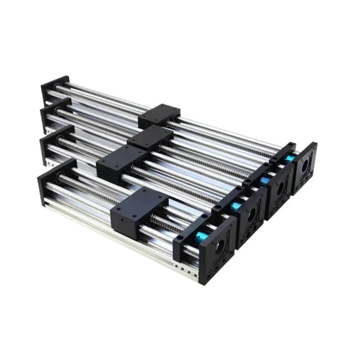 ✝️ Linear Guide Coupling Sliding Table Ballscrew SFU1204 100-500MM Stroke Double Optical Axis CNC 3D Printer XY(Screw Rod-1204-400mm) for CNC axis motion, anti-backlash setup, and smoother linear travel under load, 2-pack replacement made for clean.