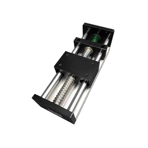 Linear Guide Coupling Sliding Table Ballscrew SFU1204 100-500MM Stroke Double Optical Axis CNC 3D Printer, top view