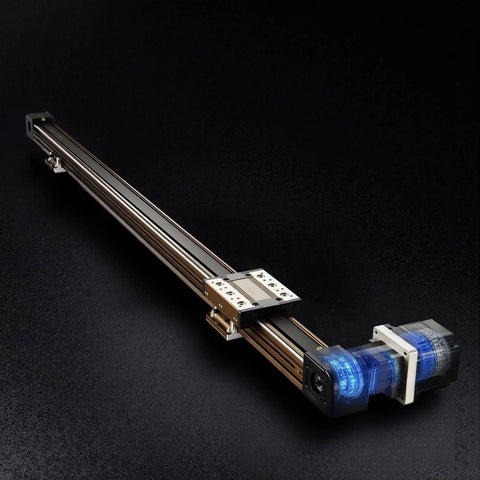Linear Guide Rail, Belt Drive, CNC Linear Motion Stage Actuator with Nema34 Stepper Motor, 1300 mm Stroke for Engraving Machine