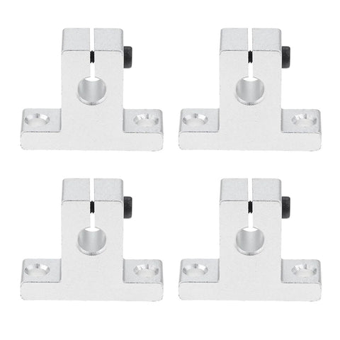 4 SK8 supports from 16 Piece 150mm Linear Motion Set with 8mm rods, lead screw, SCS8UU bearings, KP08 pillow blocks and flexible couplings
