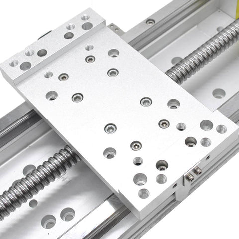 ✝️ Electric linear rail guide 200mm ballscrew 1605 slide stage load 250kg nema23 motor base for diy cnc z axis