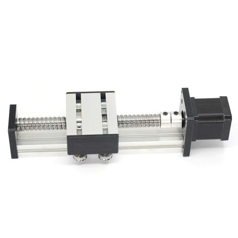 ✝️ 1pcs linear rail guide ballscrew sfu1605 with nema17 stepper motor, 100mm effective stroke length for diy cnc router parts