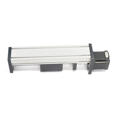1pcs Linear Rail Guide Ballscrew SFU1605 with Square Linear Rails with NEMA17 Stepper Motor, 100mm Effective Stroke Length for DIY CNC Router