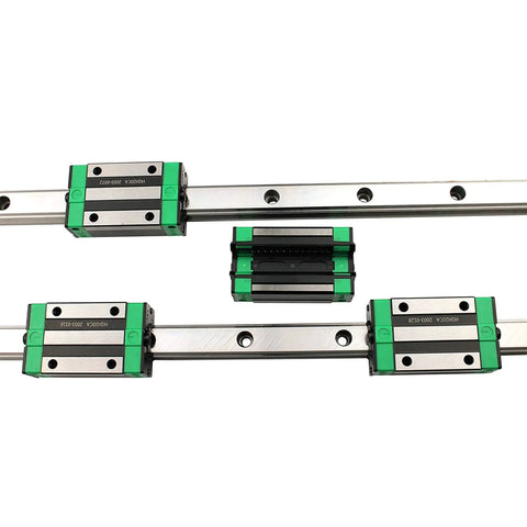 600mm Linear Rail Kit With RM1605 600mm Ballscrew End Supports BF12 BK12 DSG16H Nut Housing Coupling And Four Slide Blocks