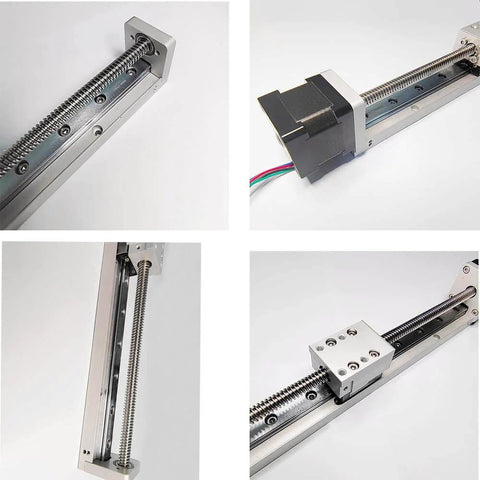 ✝️ Linear stage actuator linear stage small slide guide cnc screw lead motion table motorized nema 14 stepper motor