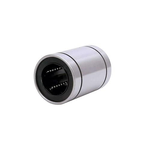 LM25UU Linear Ball Bearing 25x40x59mm, Set of 4 for CNC axis motion, anti-backlash setup, smooth linear travel in silver