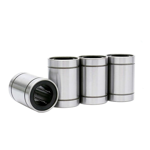 ✝️ LM25UU Linear Ball Bearing 25x40x59mm, Set of 4 for CNC axis motion installation, shown in four-pack arrangement