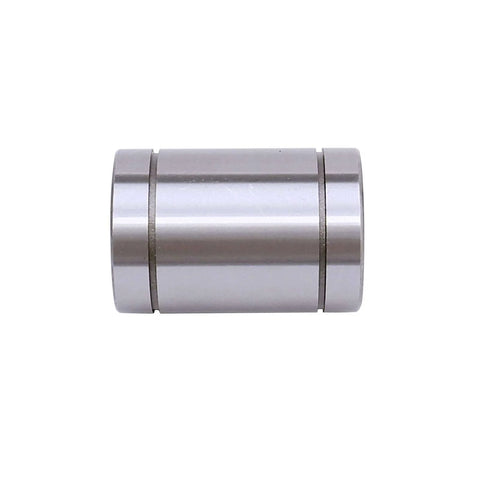 Side view of ✝️ LM25UU Linear Ball Bearing 25x40x59mm, part of a 4-pack for CNC axis motion, anti-backlash setup, smooth linear travel.
