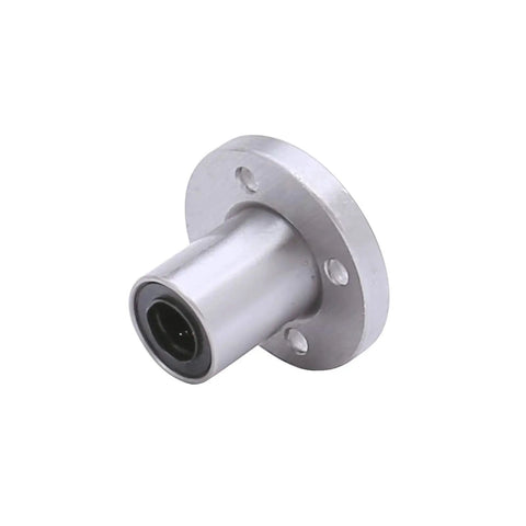 LMF10UU Round Flange Linear Motion Bearing Set Of 2 With 10x19x29mm Bore And Outer Diameter 19mm And Length 29mm High Quality Ball Bearing
