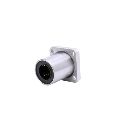 LMK16UU Square Flange Linear Ball Bearing Two Units 16mm Bore 28mm Outer Diameter 37mm Length High Precision Linear Motion Bearing for CNC Machines