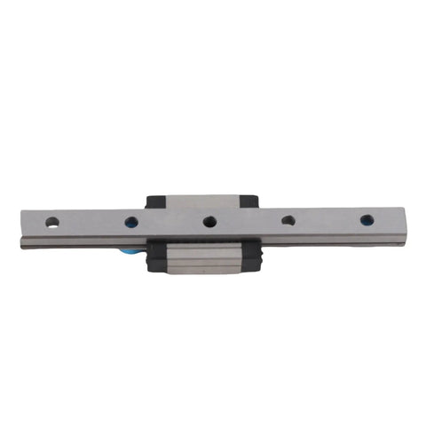 LML9B Miniature Linear Rail Guide With 9mm Width Slide Block Ball Retainer And Built In Lubrication System, front view