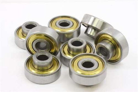 8-Pack Extended inner RIng Ball Bearing 1/4" x 22mm x 7mm