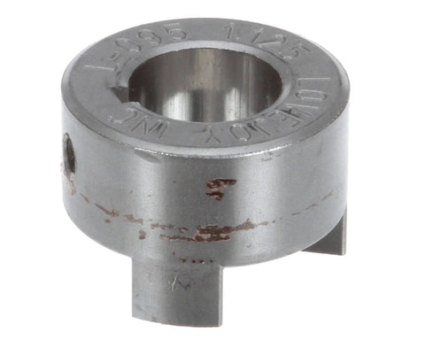 Lovejoy Coupling L095 One Eighth Inch For Jade Ovens 3032800000 OEM Replacement Part showing front view, durable steel construction