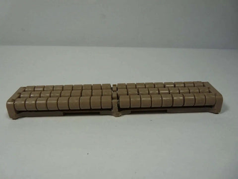 Low Backline Pressure Conveyor Rollers LBP821 7.75 Inch Length With 7.5x3 Footprint for smooth throughput, front view