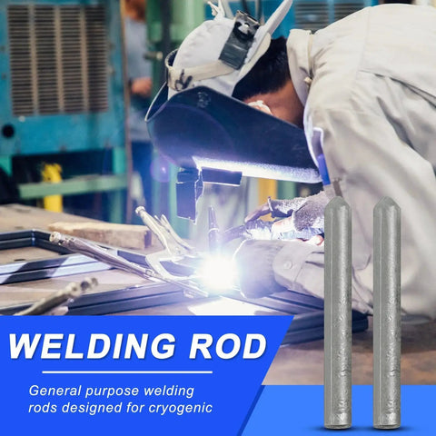 Welder using 24 Pcs Low Temperature Universal Welding Rods Kit for Stainless Steel Iron Aluminum Electrodes Solder Sticks.