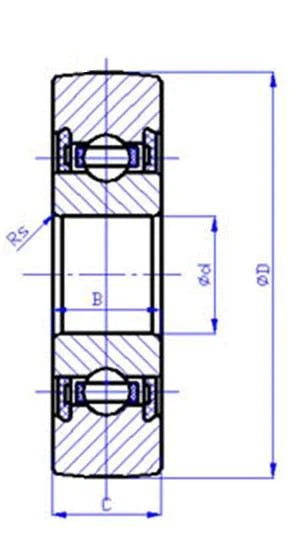 LR202NPP Track Roller Bearing 15x40x11 Sealed Track Bearings - VXB Ball Bearings